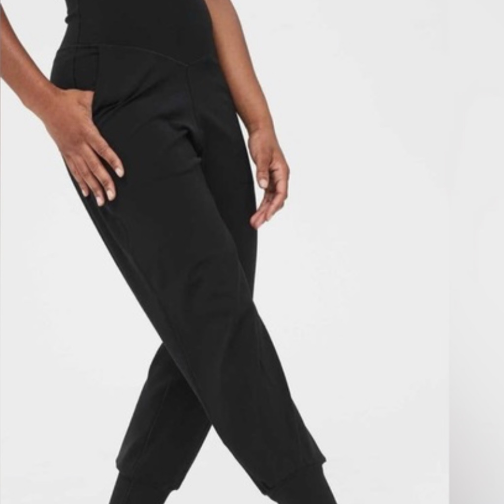 Offline By Aerie Real Me Joggers Black Xs High Waisted Athleisure